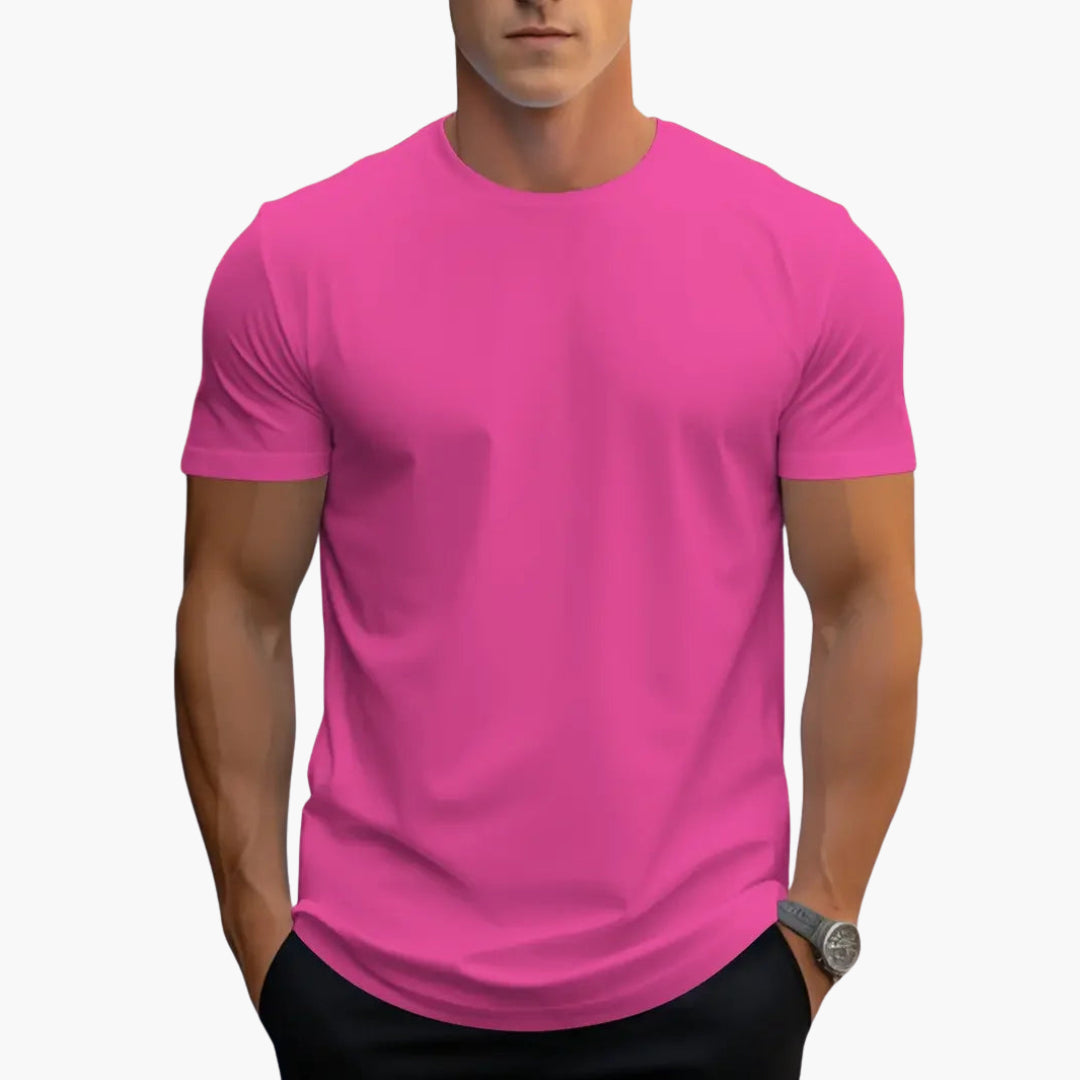 Classic Crewneck T-Shirt Short-Sleeved