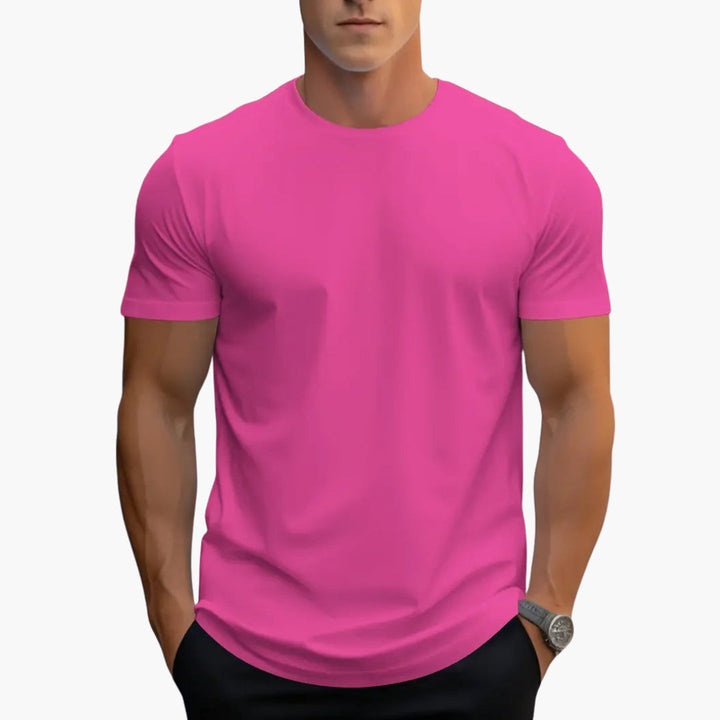 Classic Crewneck T-Shirt Short-Sleeved
