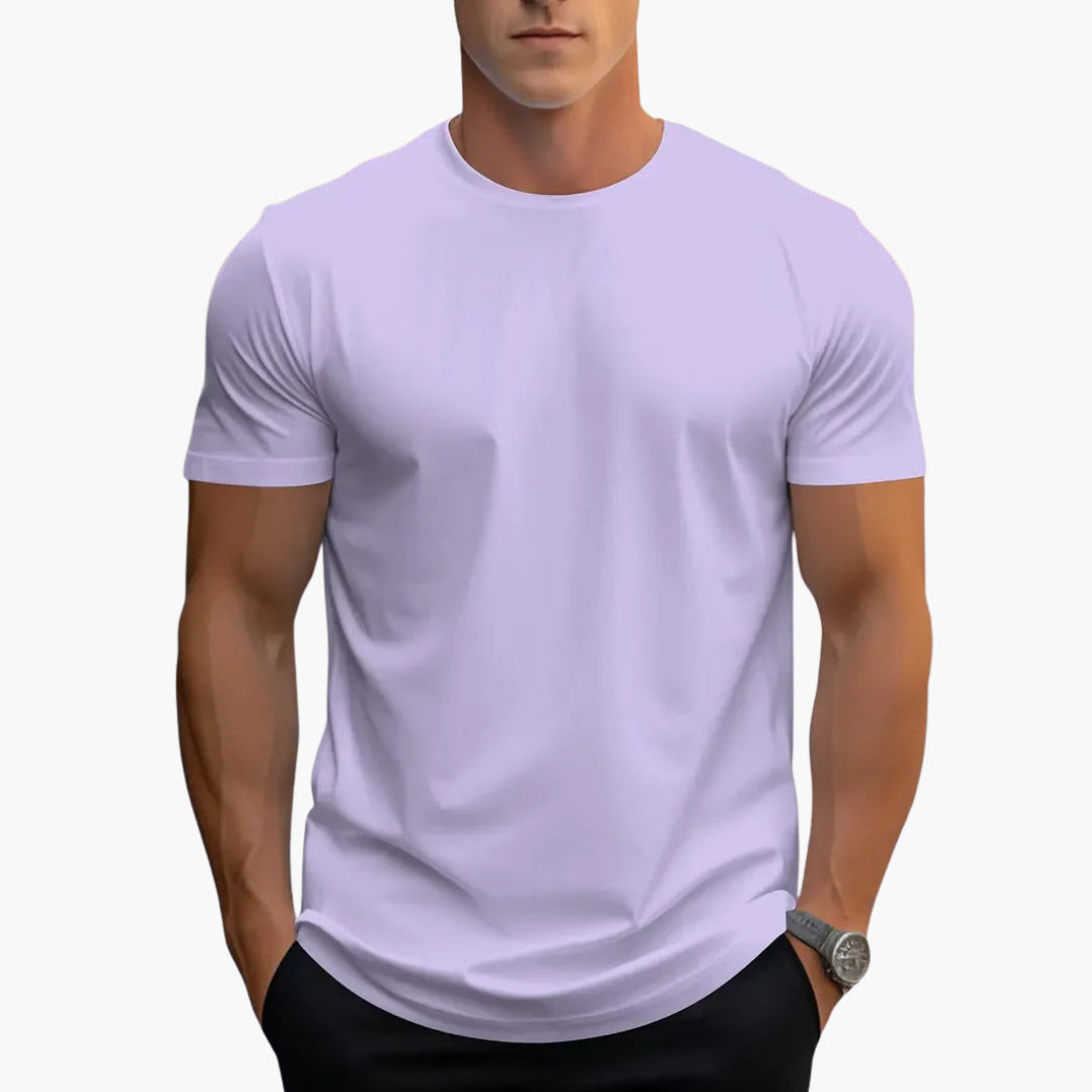 Classic Crewneck T-Shirt Short-Sleeved