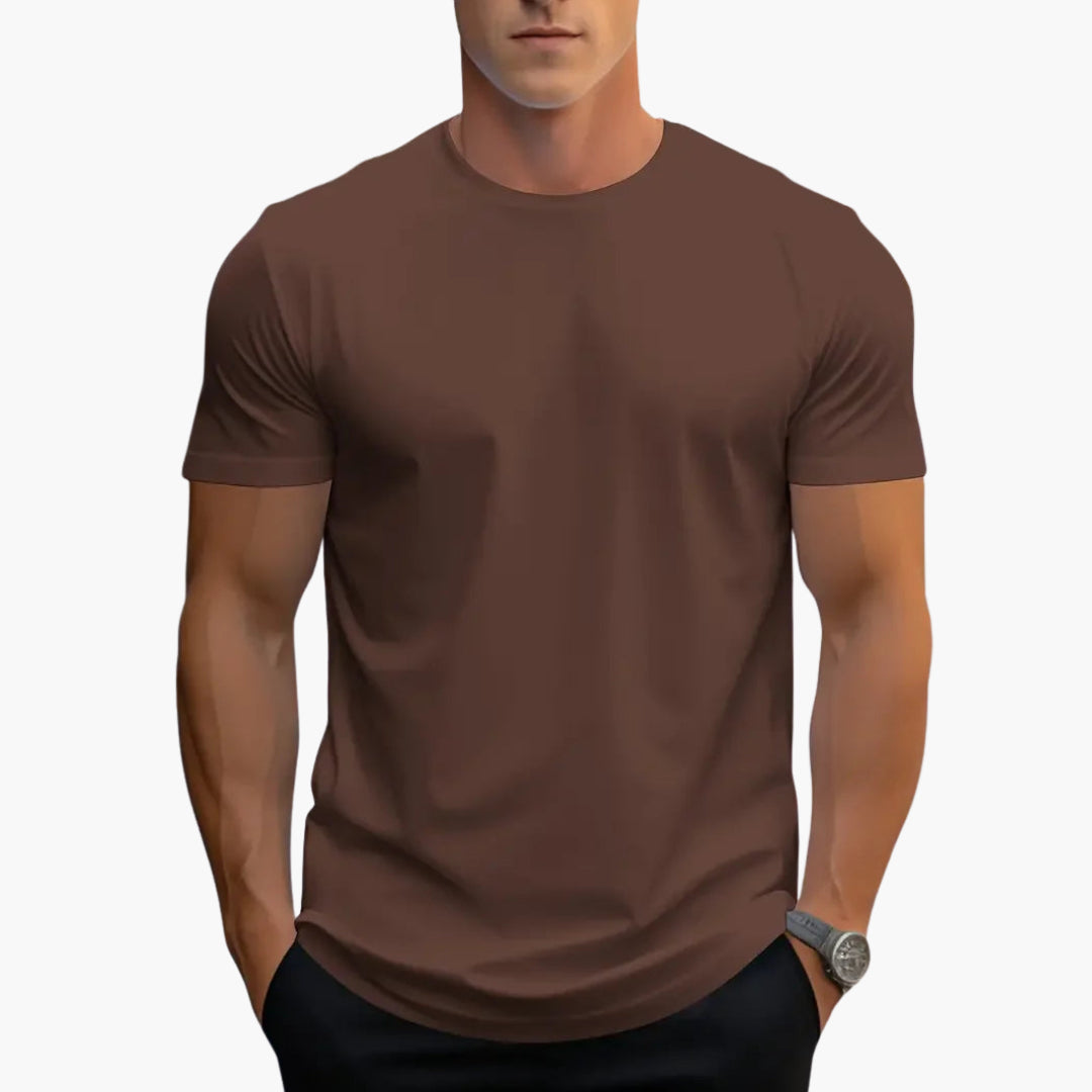 Classic Crewneck T-Shirt Short-Sleeved