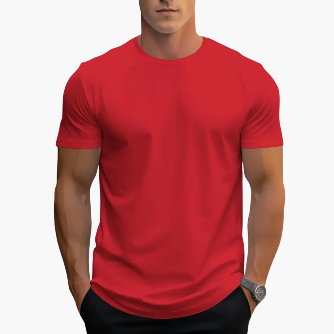 Classic Crewneck T-Shirt Short-Sleeved