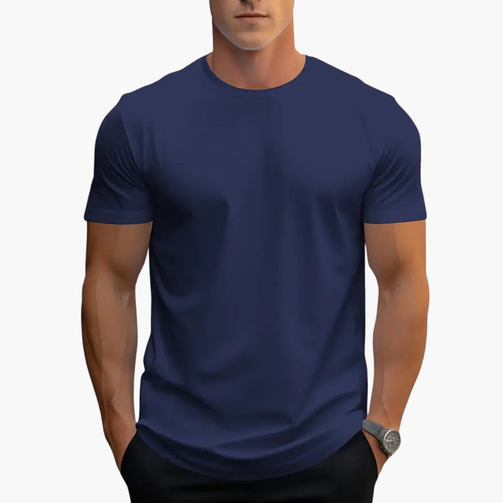 Classic Crewneck T-Shirt Short-Sleeved