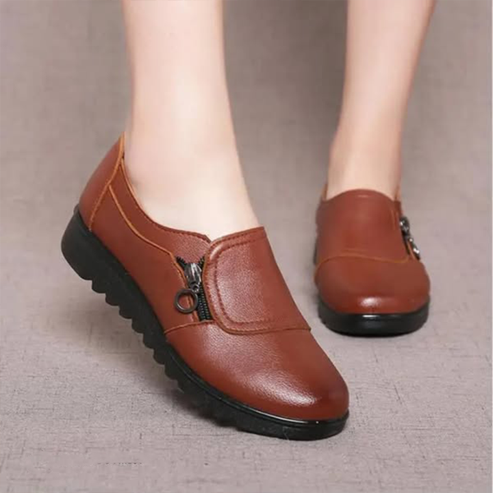 Women's Slip On Orthopedic Loafers with Cushioned Footbed