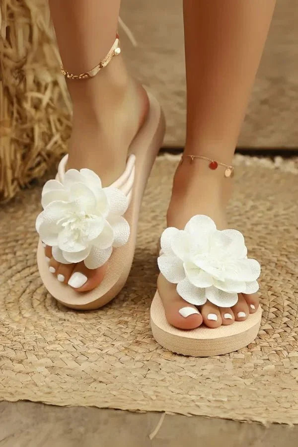 Amara - Women's Summer Floral Slide Sandals