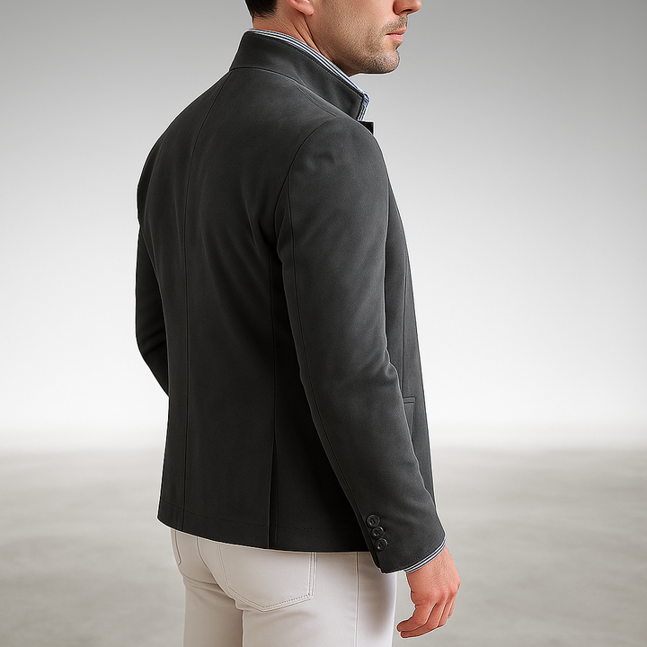 Moderní pánské sako - elegantní obchodní bunda s dokonalým střihem