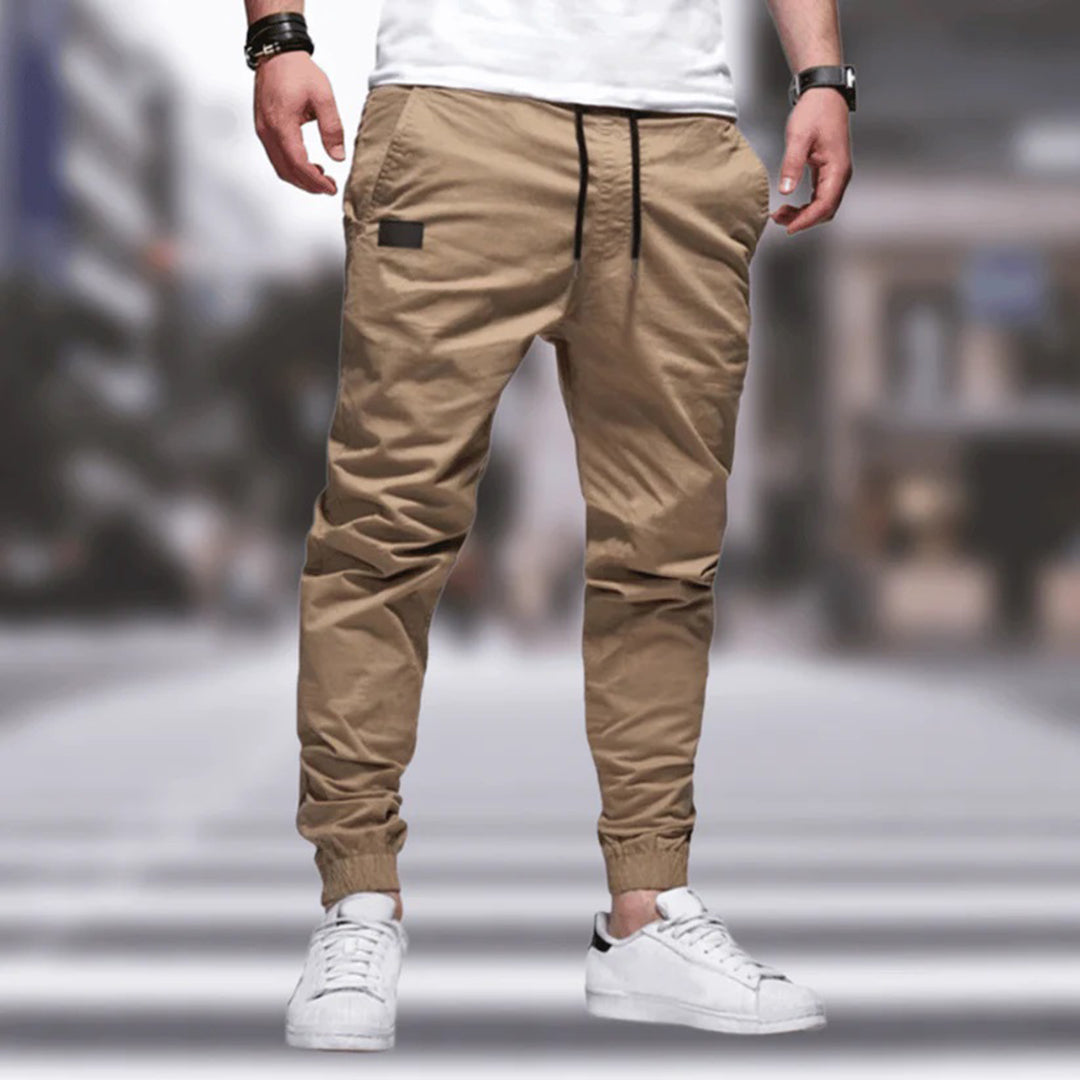 Men's Cargo Trousers with Relaxed Fit