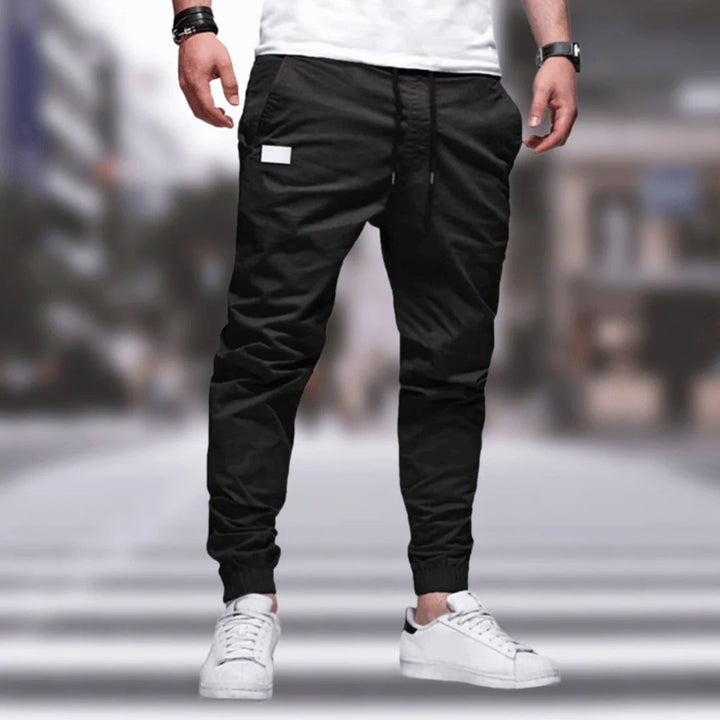 Men's Cargo Trousers with Relaxed Fit