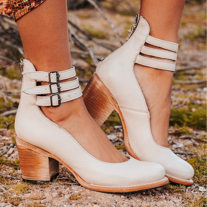 Elegant Women’s Strappy Ankle Strap Heels