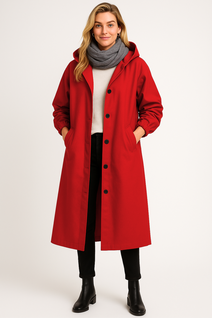 Women’s Button-Front Rain Jacket