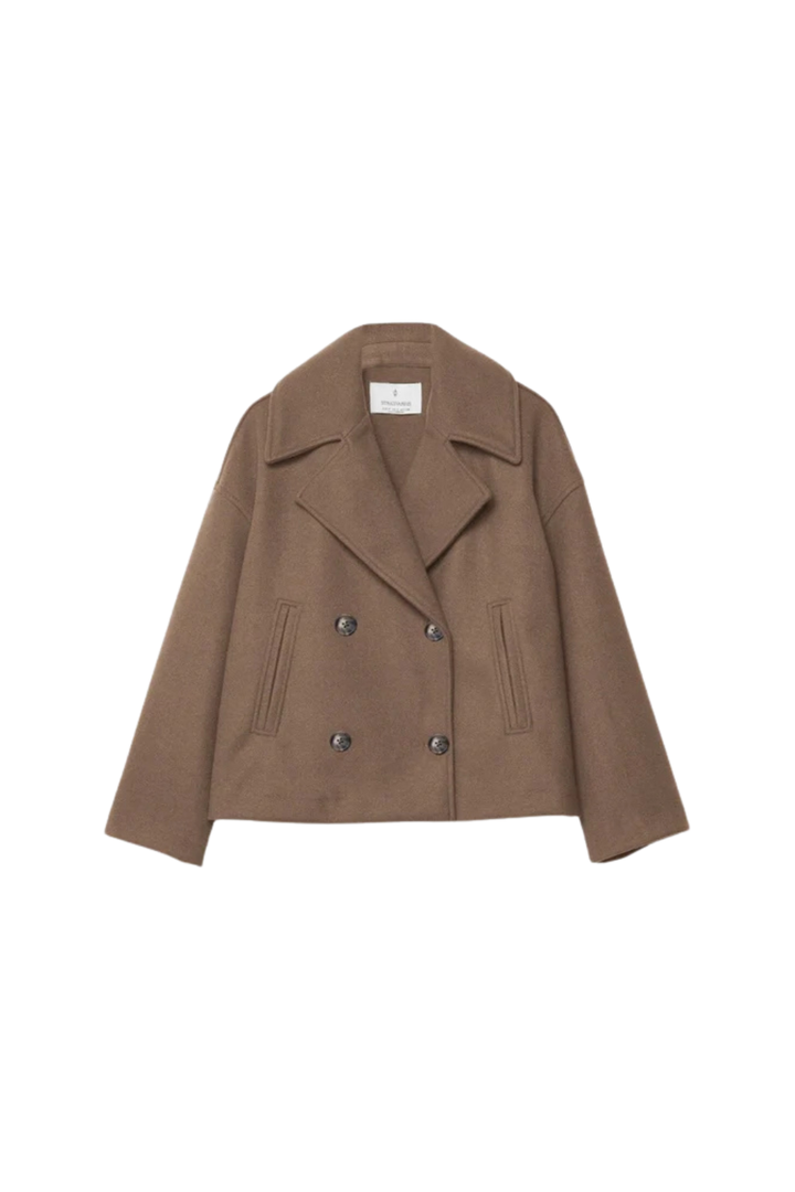 Women’s Double-Breasted Cropped Jacket