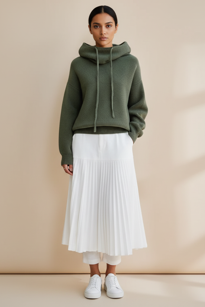 Women’s Hooded Winter Sweater