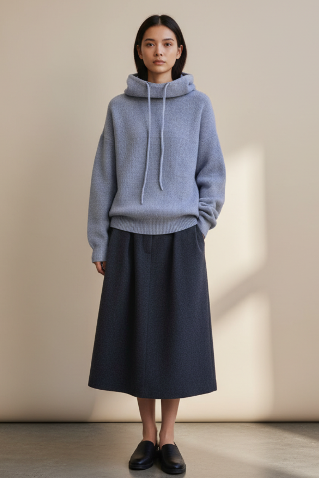 Women’s Hooded Winter Sweater