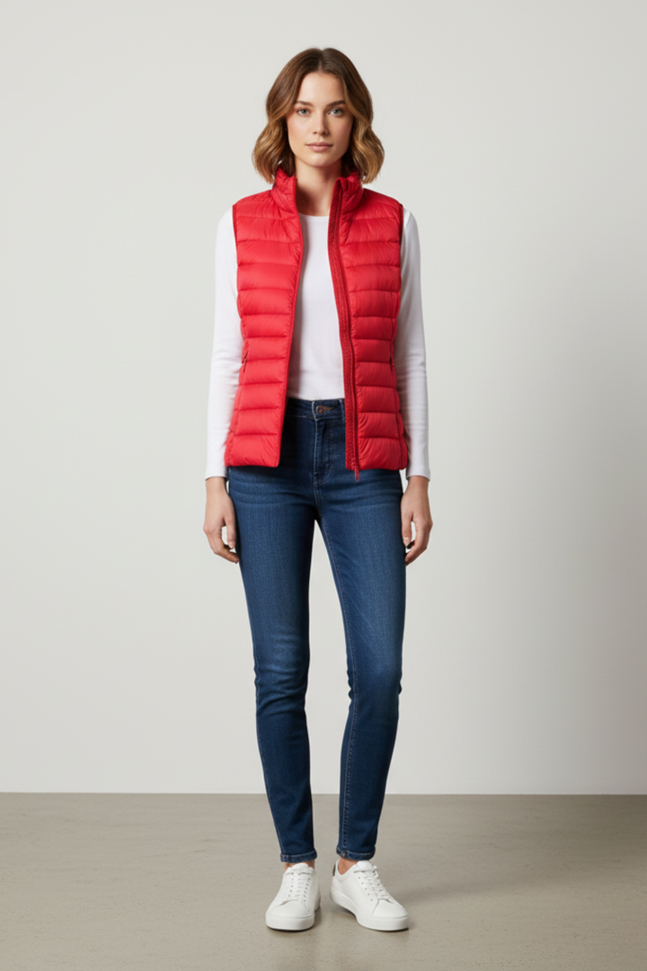 Women’s Lightweight Down Puffer Vest