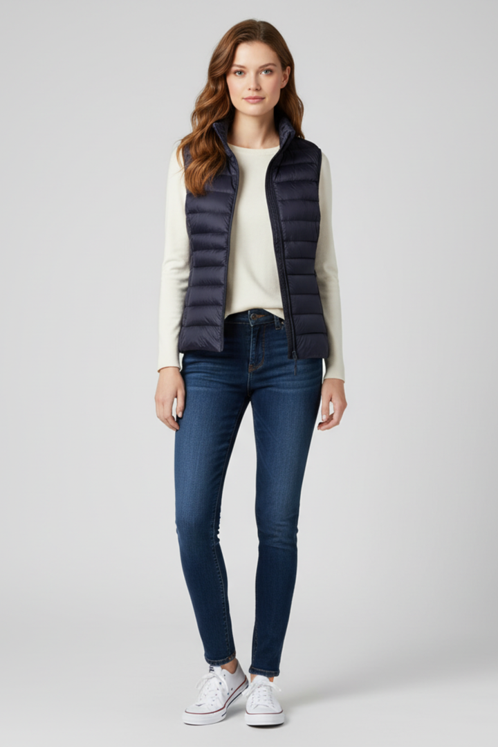 Women’s Lightweight Down Puffer Vest