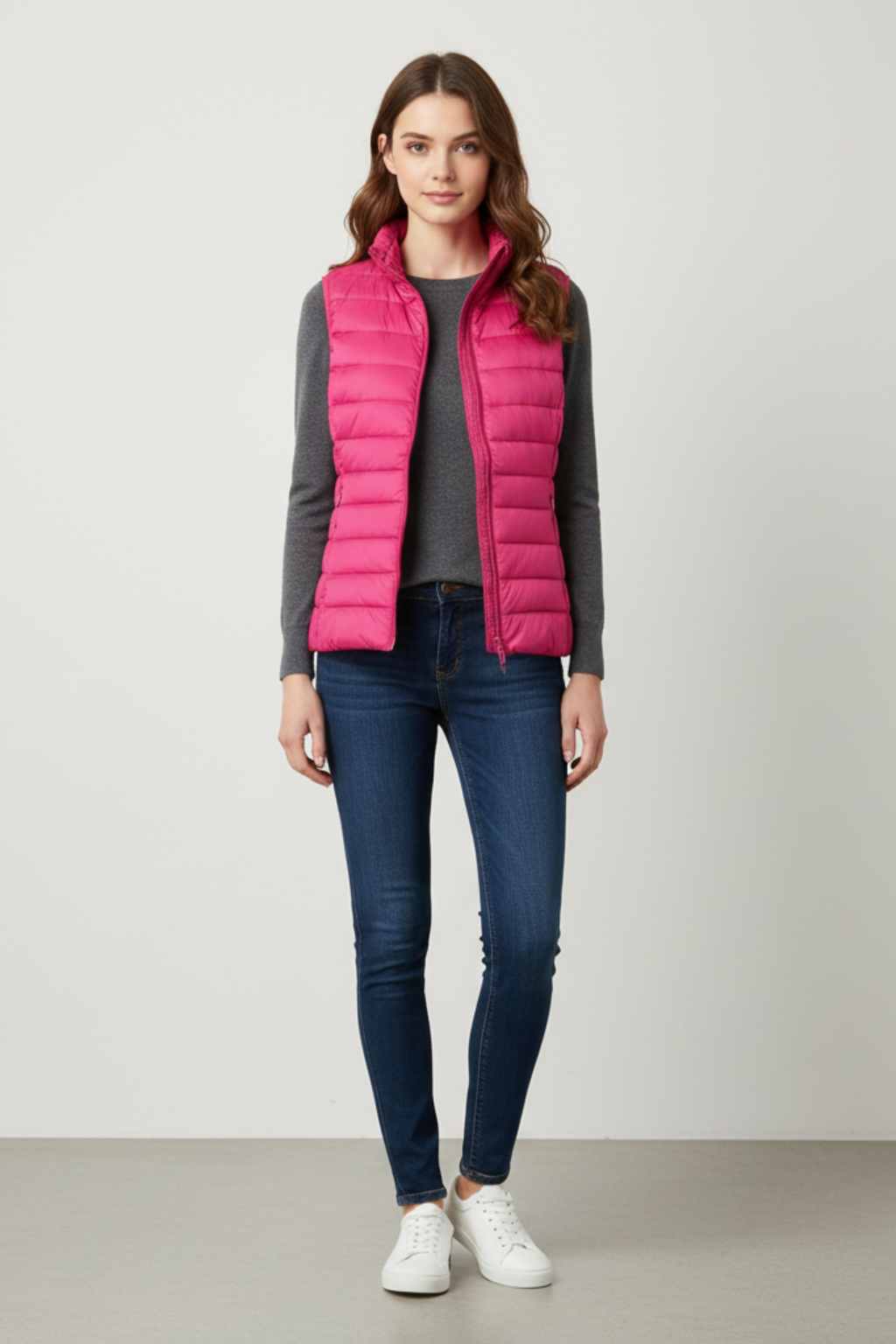 Women’s Lightweight Down Puffer Vest