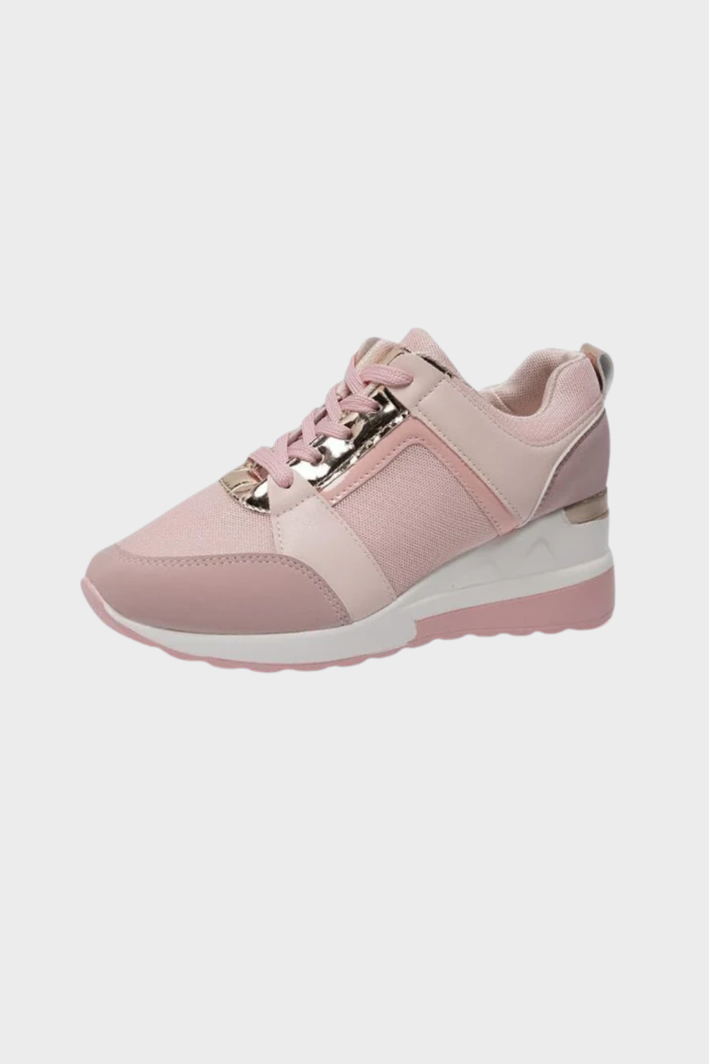 Women’s Comfortable Wedge Trainers Lightweight Casual Walking Sneakers