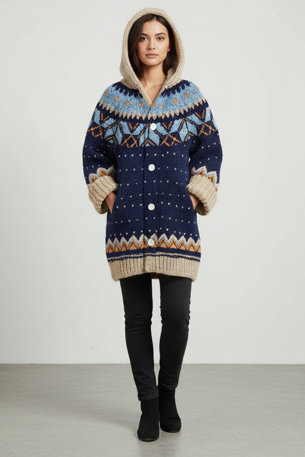 Women’s Winter Soft Knit Cardigan for Cozy Warmth