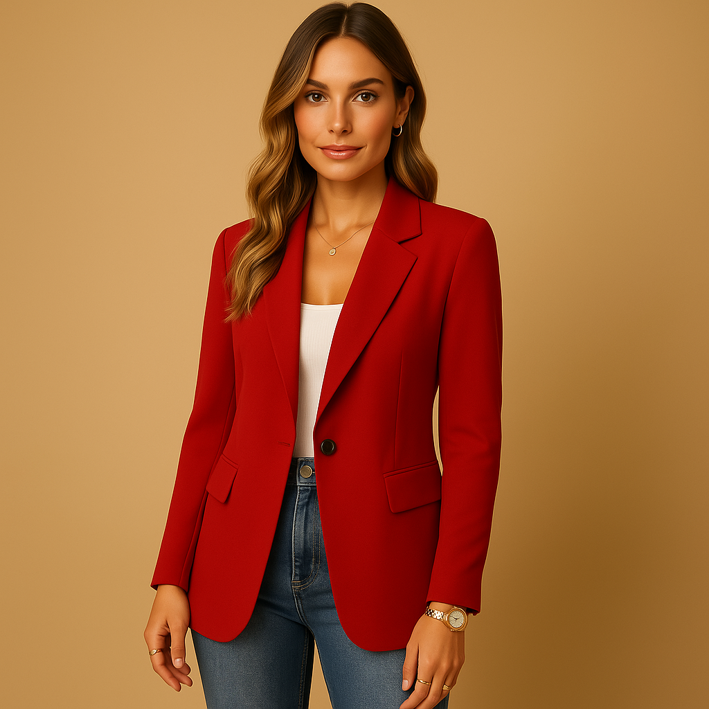 Women's Stretch Blazer for Office and Evening Wear
