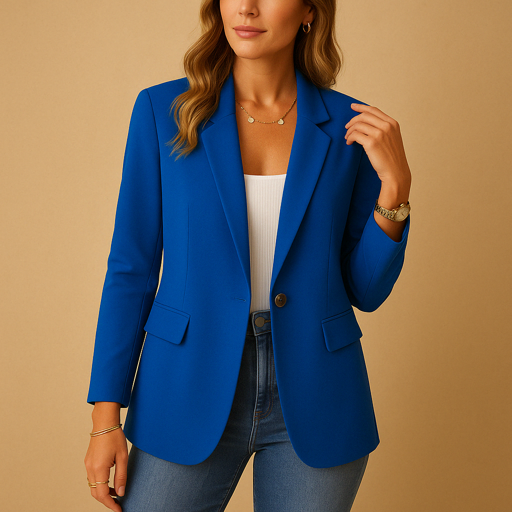Women's Stretch Blazer for Office and Evening Wear