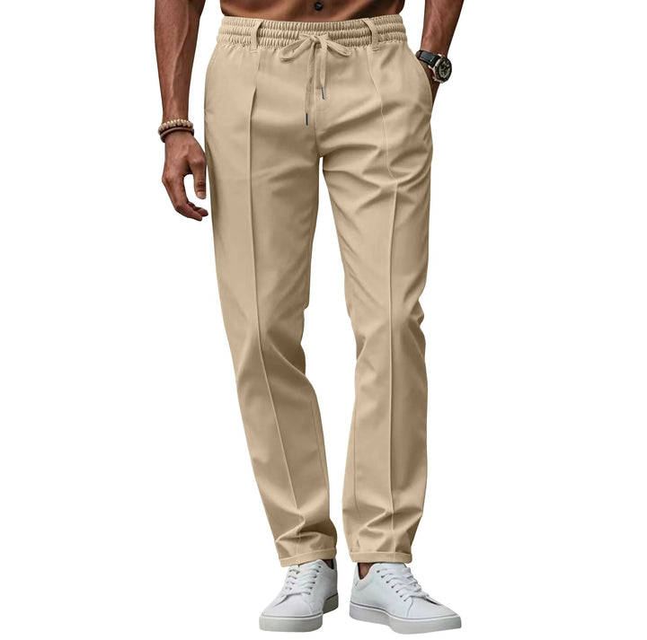 Men's Business Trousers with Slim Fit