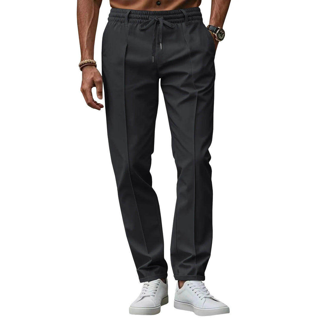 Men's Business Trousers with Slim Fit