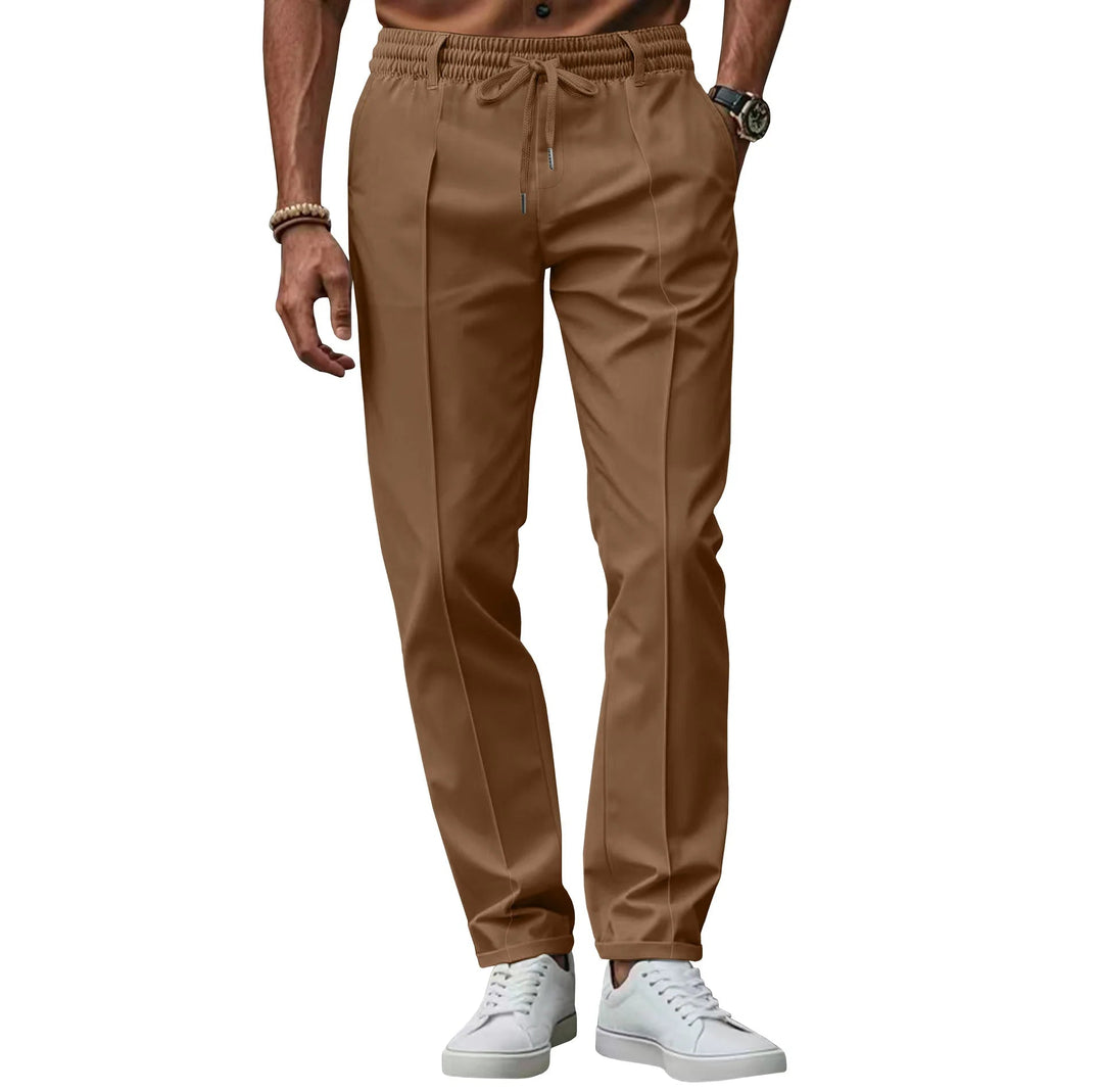 Men's Business Trousers with Slim Fit