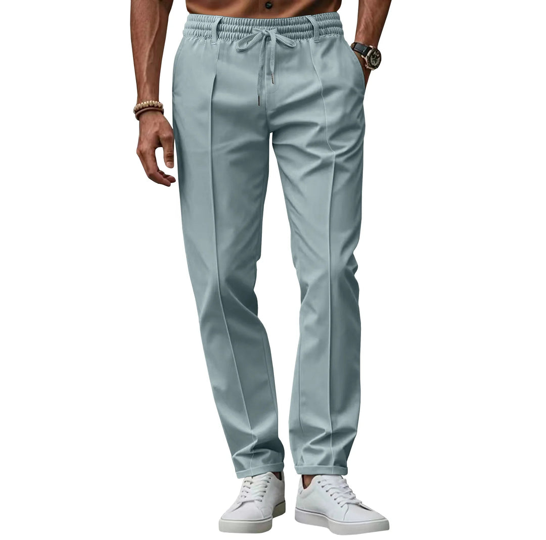 Men's Business Trousers with Slim Fit