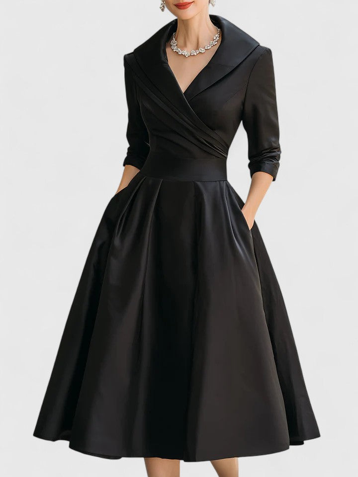 Yan | Elegantní midi šaty