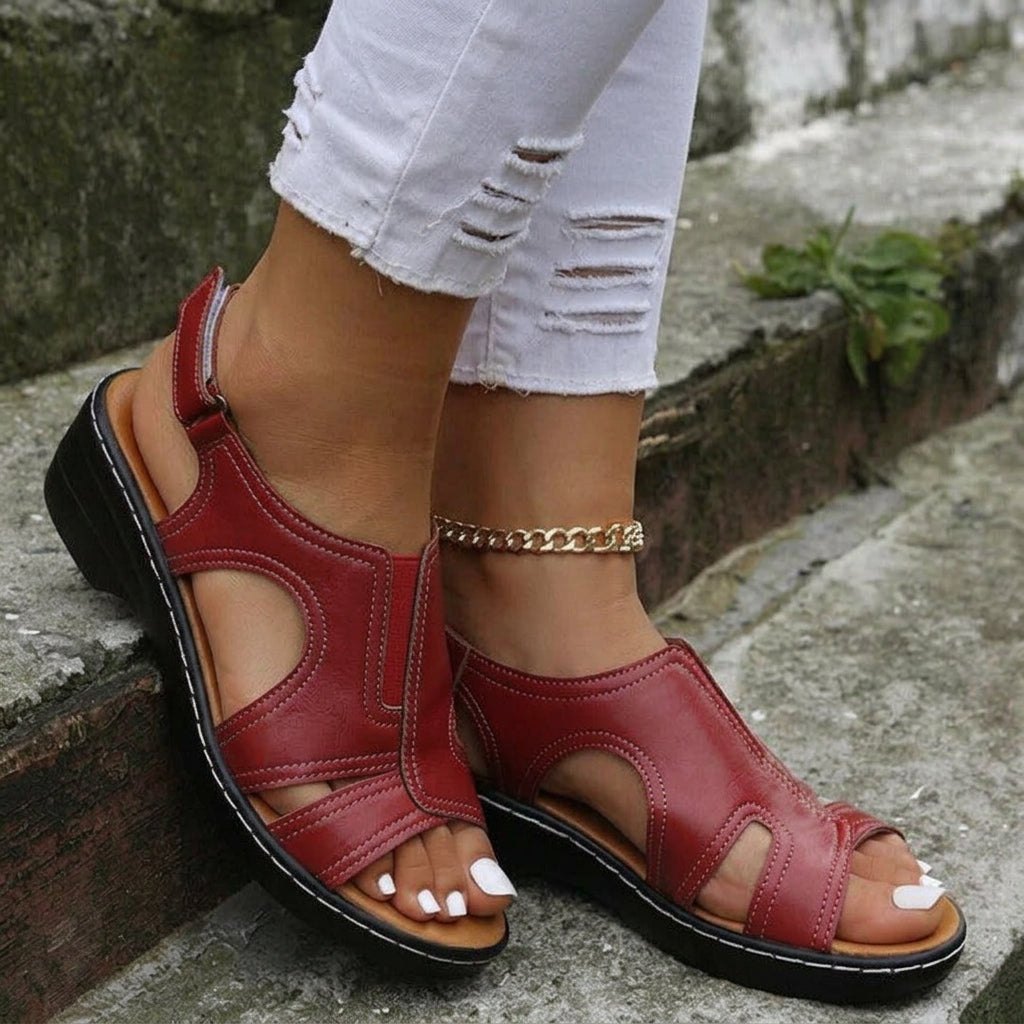 Aisha - Women's Orthopedic Comfort Sandals with Arch Support - photo 2