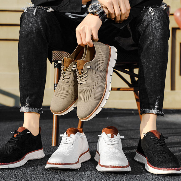 Alba - Men's Casual Mesh Sneakers with Lightweight Sole - photo 25
