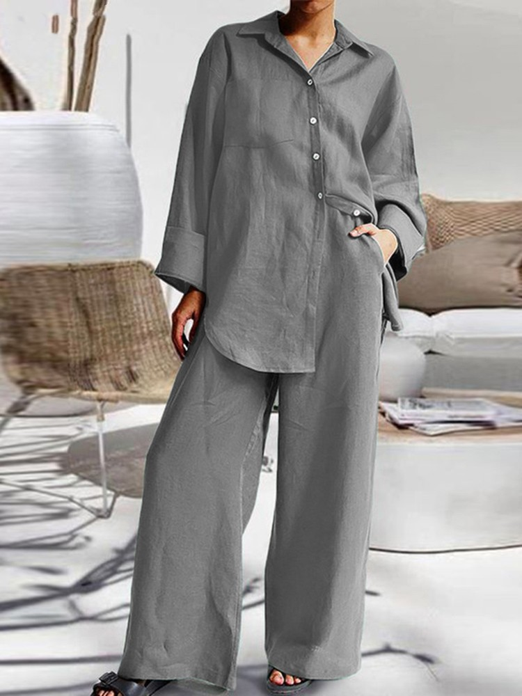 Alexis two piece set in grey