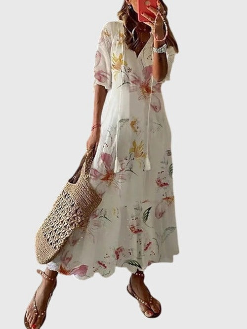 Amalia - Women's Boho Vintage Summer Dress - photo 8