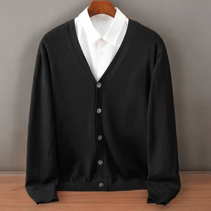 Santorini Men's Cashmere Cardigan