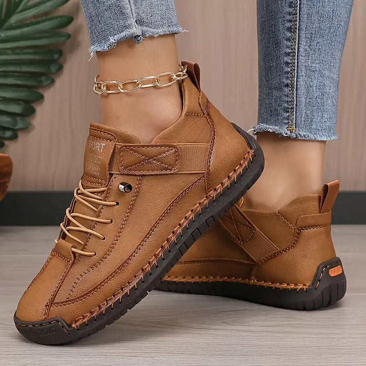 Women's Casual Lace-Up Comfort Walking Sneakers