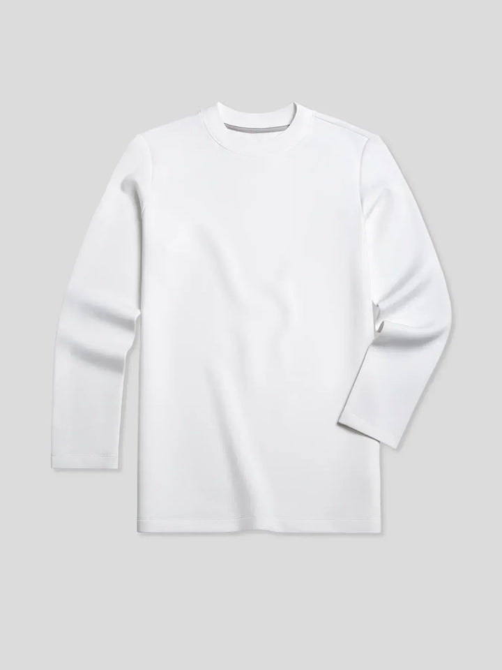 Men's Long-Sleeve Top with Stretch Fit
