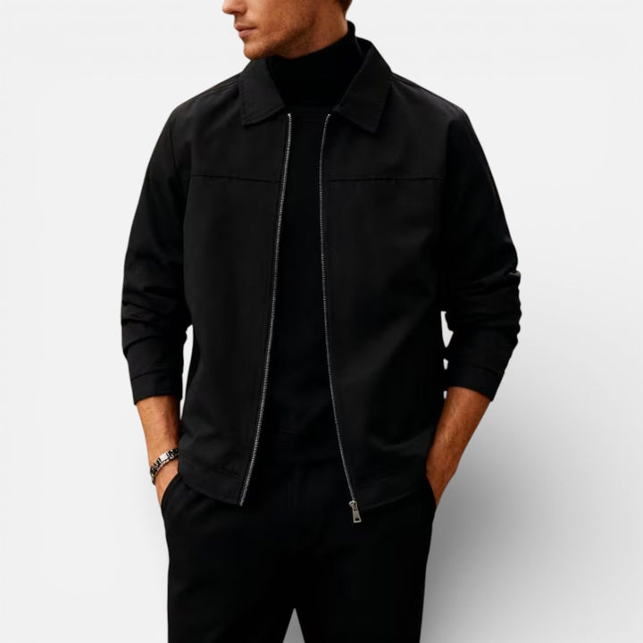 Men’s Lapel Collar Summer Jacket Lightweight Everyday Wear