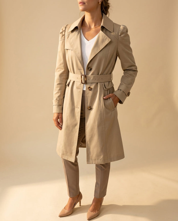 Stella Women's Cotton Tailored Coat