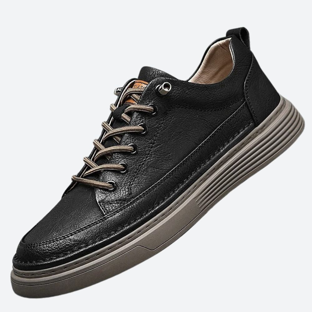 Castro - Men's Leather Orthopedic Sneakers for Daily Comfort - photo 1