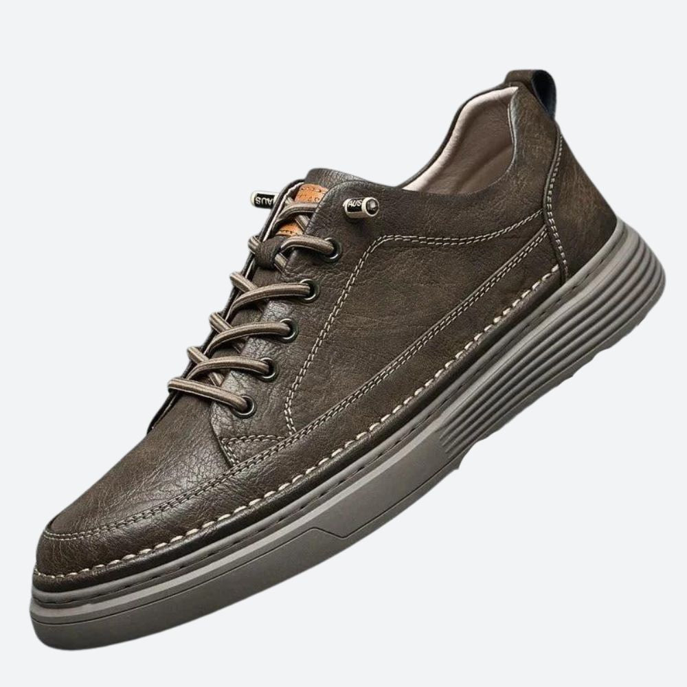 Castro - Men's Leather Orthopedic Sneakers for Daily Comfort - photo 2