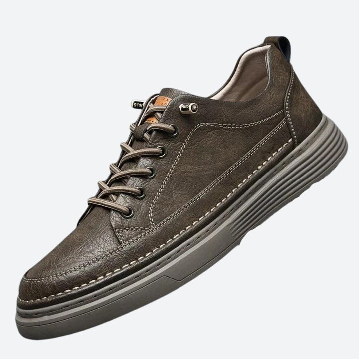 Castro - Men's Leather Orthopedic Sneakers for Daily Comfort - photo 2