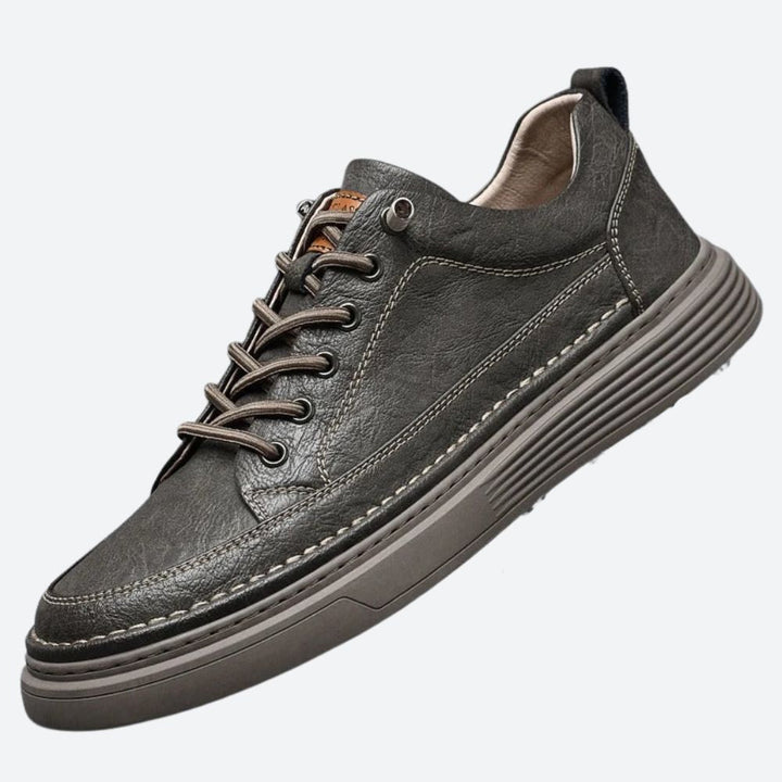 Castro - Men's Leather Orthopedic Sneakers for Daily Comfort - photo 3