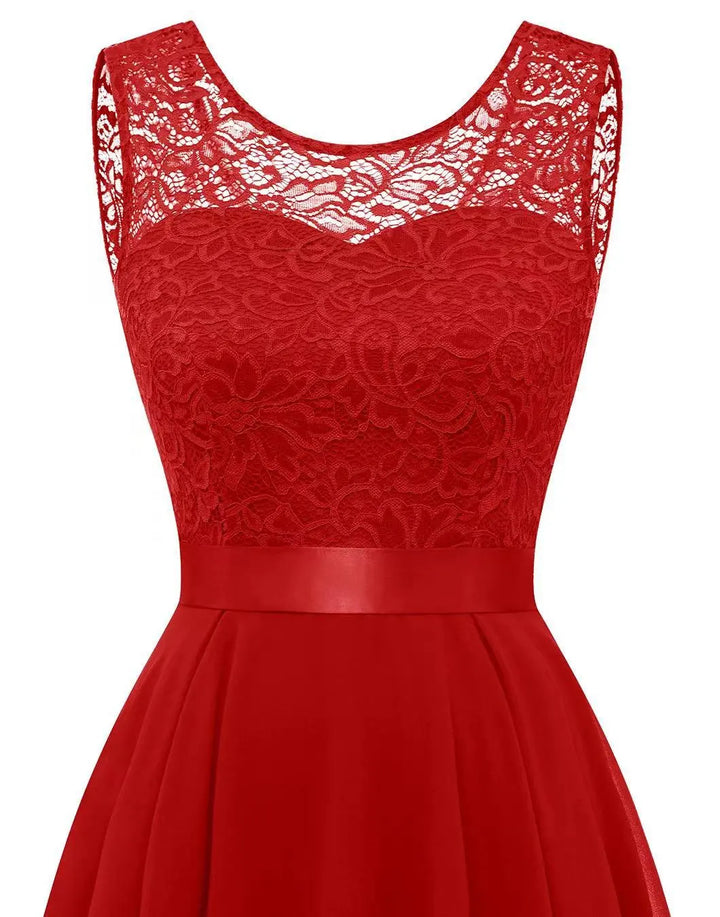 Elegant Asymmetric Evening Dress with Chic Design