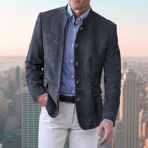 Classic button-down jacket for men - photo 4