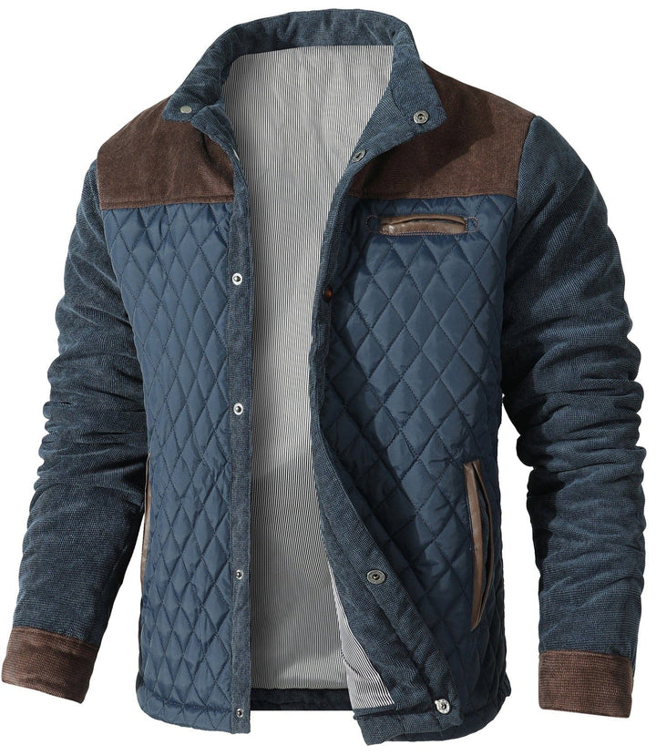 Men's Lightweight Diamond Quilted Jacket