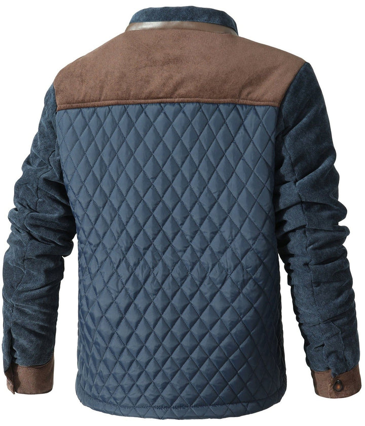 Men's Lightweight Diamond Quilted Jacket