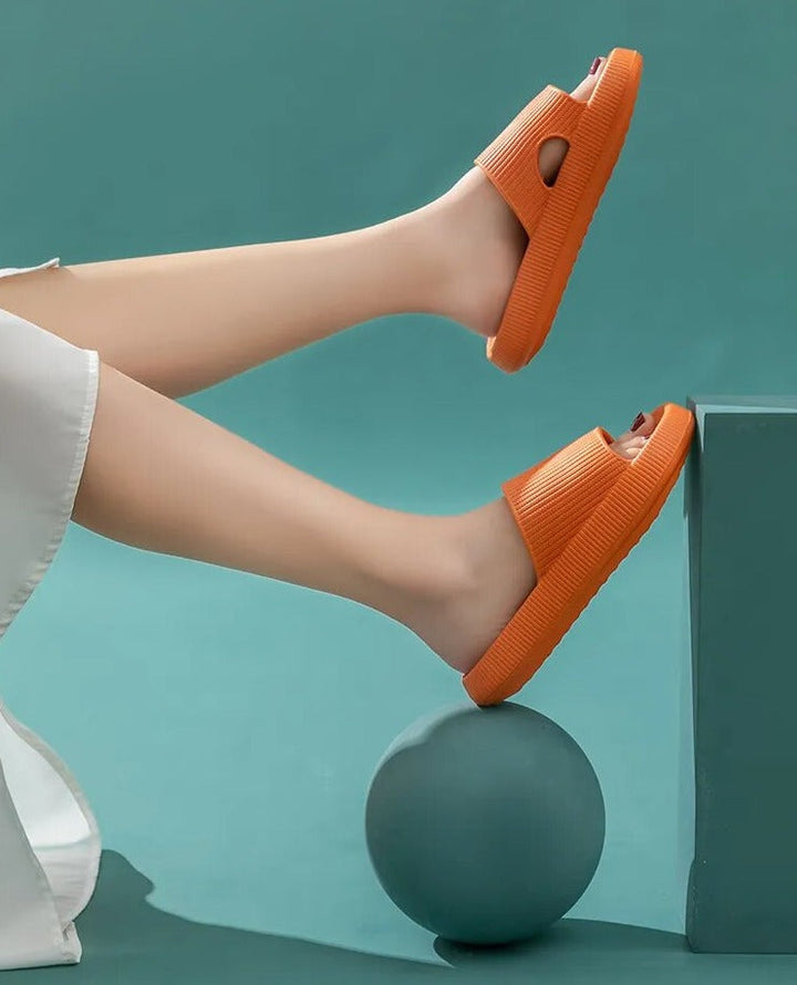 Cushioned Cloud Slides with Thick Non Slip Sole - photo 1