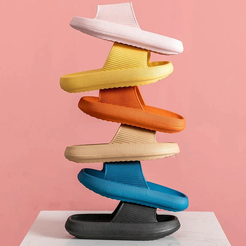 Cushioned Cloud Slides with Thick Non Slip Sole - photo 6