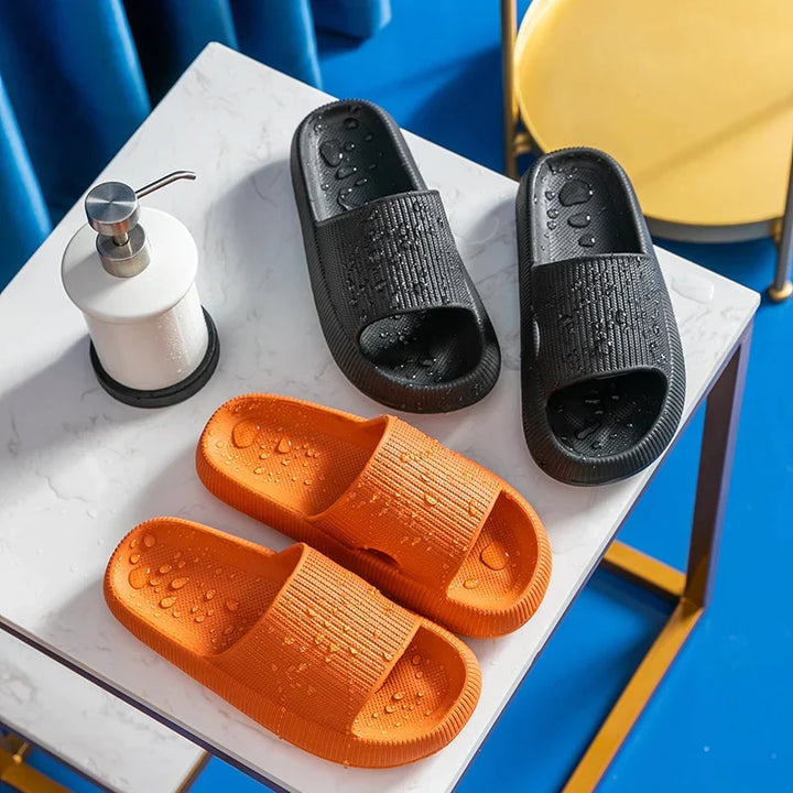 Cushioned Cloud Slides with Thick Non Slip Sole - photo 7