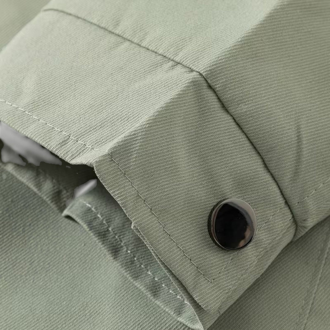Men’s Lapel Collar Summer Jacket Lightweight Everyday Wear