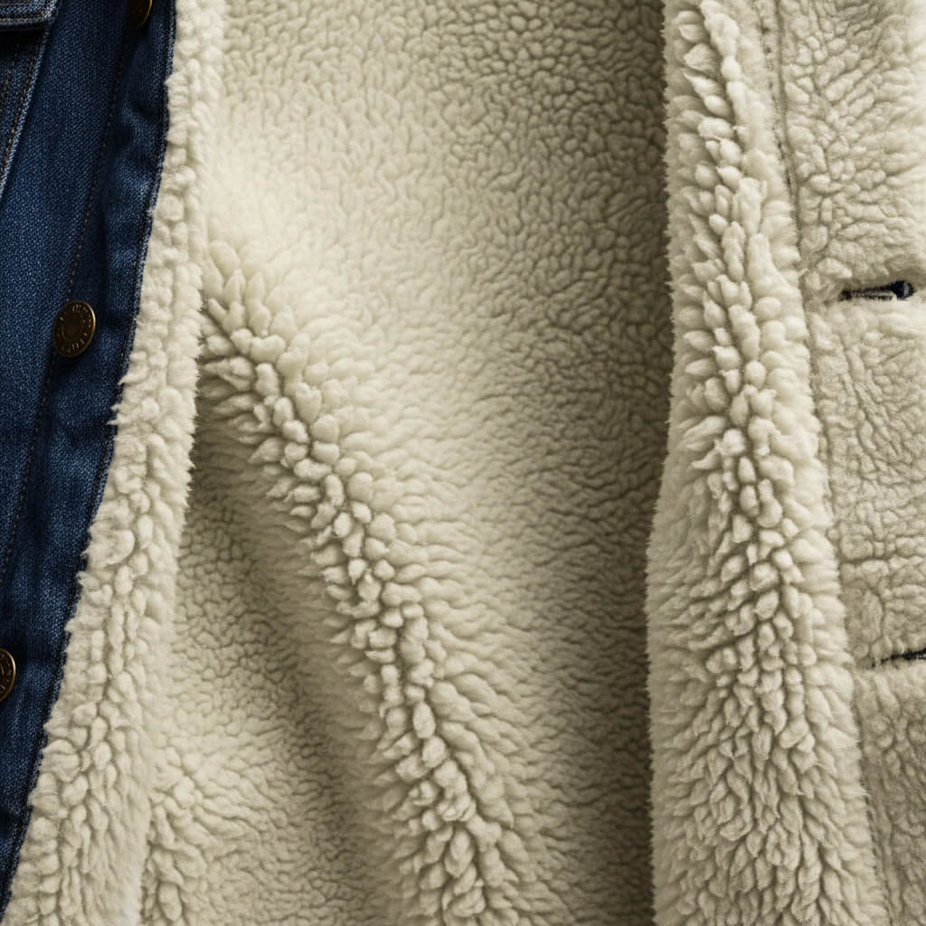 Jason Denim Shearling Jacket